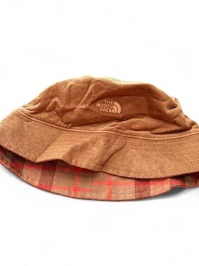Unisex ‘The North Face’ Reversible Bucket Hat in Utility Brown | Size:L/XL